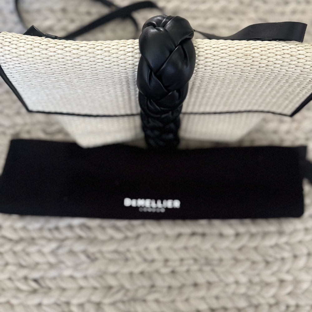 DeMellier Raffia Shoulder Bag - Picture 6 of 6